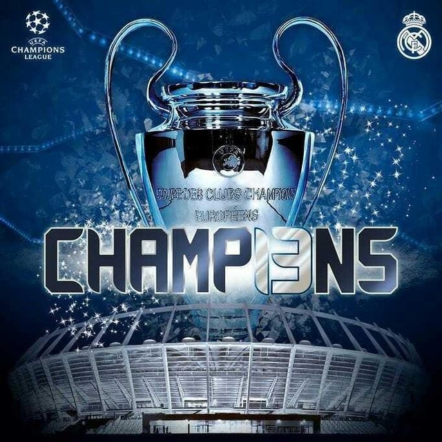 real madrid 3x champions league