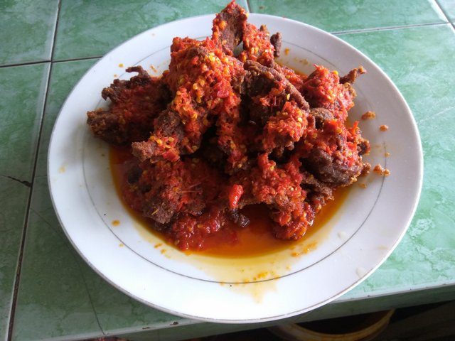 How To Make Dendeng Balado The Special Food From West Sumatra Steemit