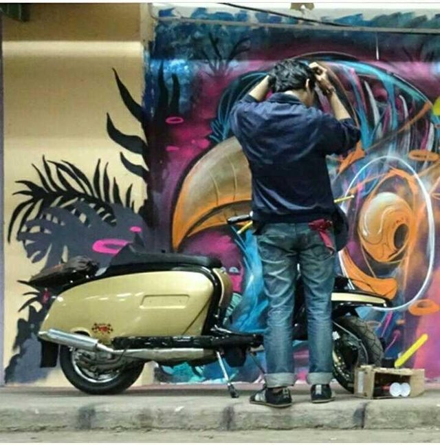 Download 400 Koleksi Gambar Grafiti Vespa Keren Terbaik Gratis HD