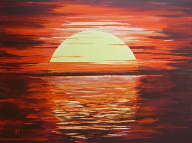 35+ Terbaik Untuk Sunset Lukisan Matahari Terbenam - Pantherrka