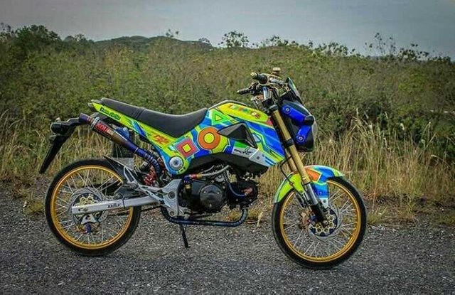 motor honda modifikasi