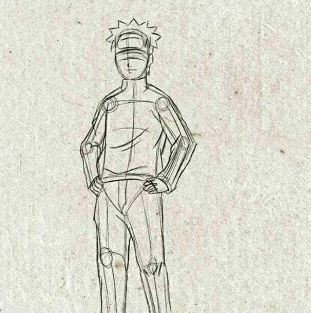 How to Draw Naruto Full Body