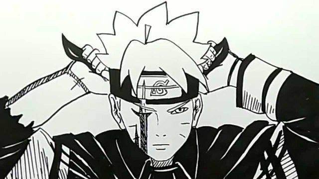 How To Draw Kid Naruto (Boruto) 