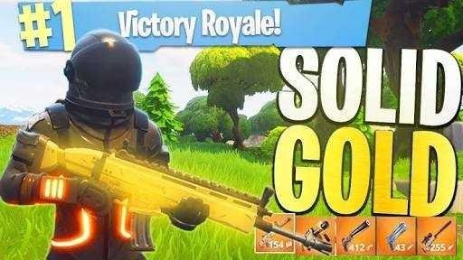 Fortnite Battle Royale Solid Gold Mode Now Available Steemit - epic has not yet announced the ending date of the new mode but it s pretty sure that it is a limited mode it may last for a week or so