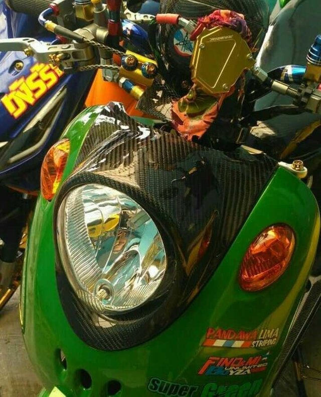 Yamaha fino clearance modified