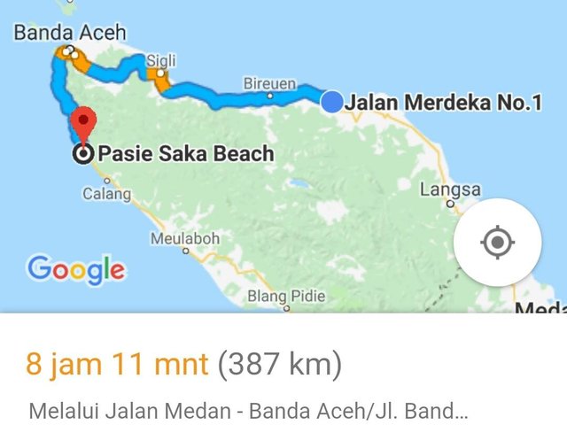 Perjalanan Ke Pantai Tersembunyi Di Calang Aceh Jaya