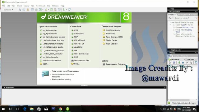 Instalation Macromedia Dreamweaver 8 And Xampp For Web Deaign In Windows Part 1 Steemit