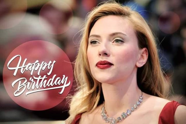 Scarlett Johansson Birthday