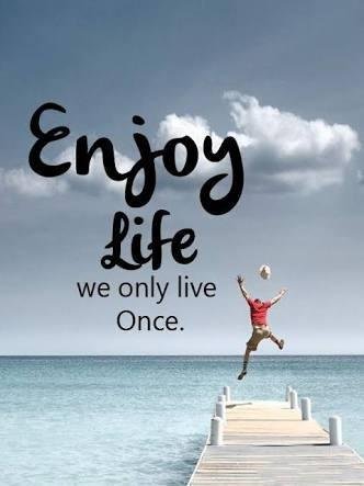 Let's enjoy life  Enjoy life, Enjoyment, Life