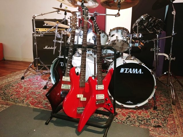 P.I.S.S. 'Weaponry' including the same BC Rich bass - rehursals 2018