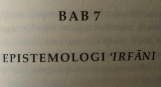 Epistemologi Irfani 1 7 Steemit