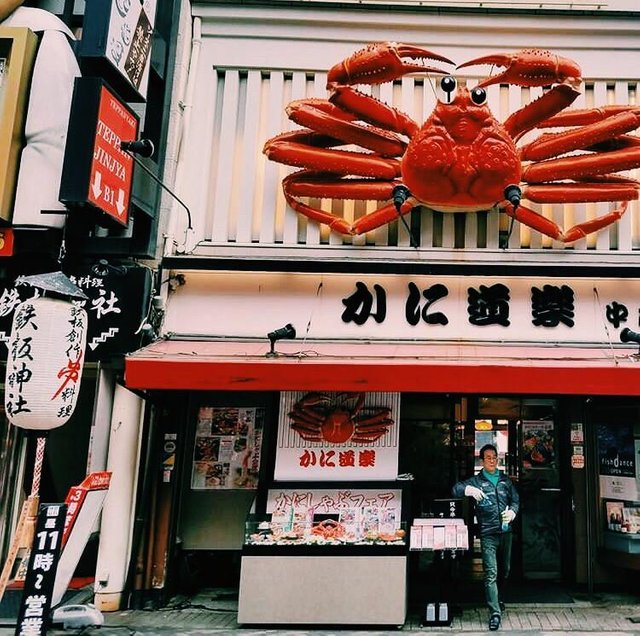 Foodie For Life 3 Best King Crab Resturant In Osaka Steemit