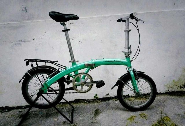 polygon folding bike