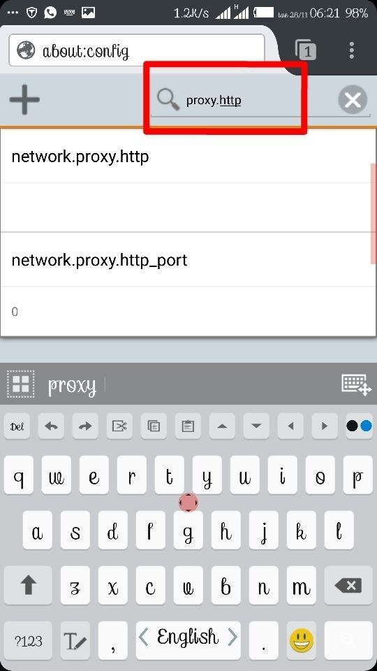 How to Configure Proxy Server on Firefox for Android