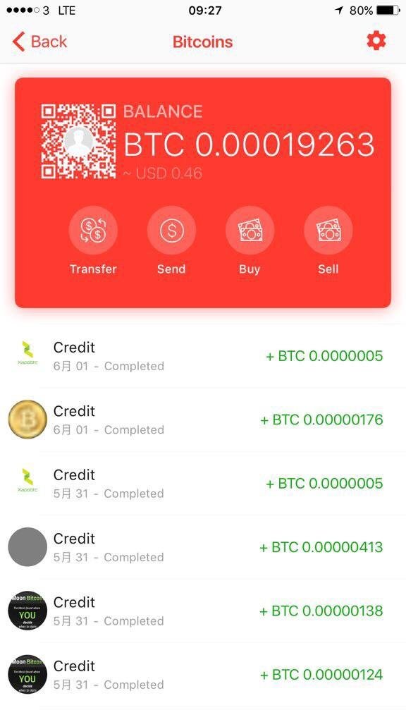 how to get bitcoin address from xapo