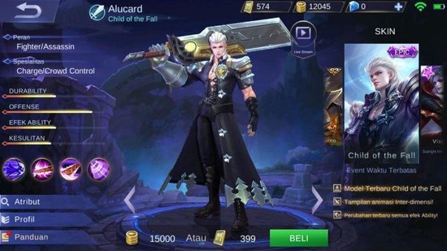 magic legend alucard