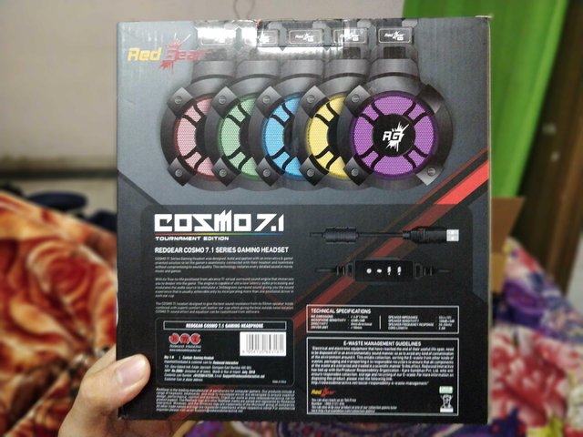 redgear cosmo 7.1 headset