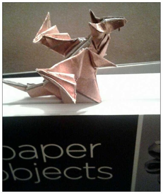 Origami Dragon Bookmark Take 2 Steemit