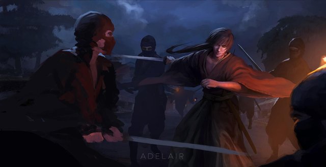 Scene Illustration Rurouni Kenshin Steemit