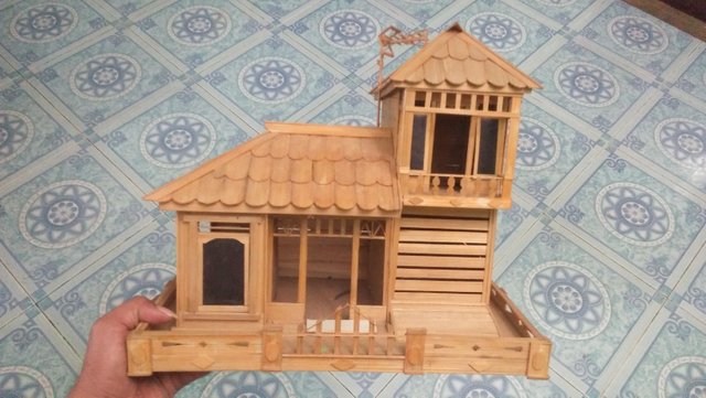 Bamboo miniature clearance house