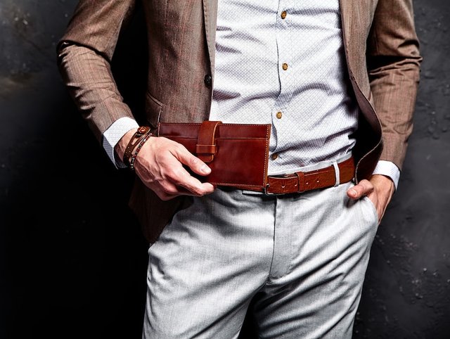 leather wallet