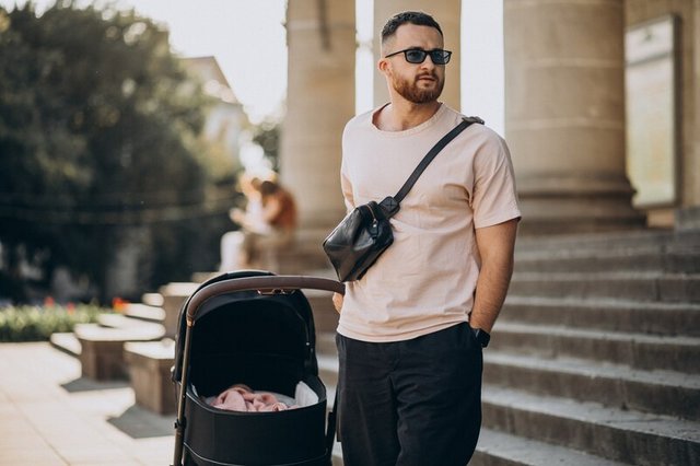 leather bumbag