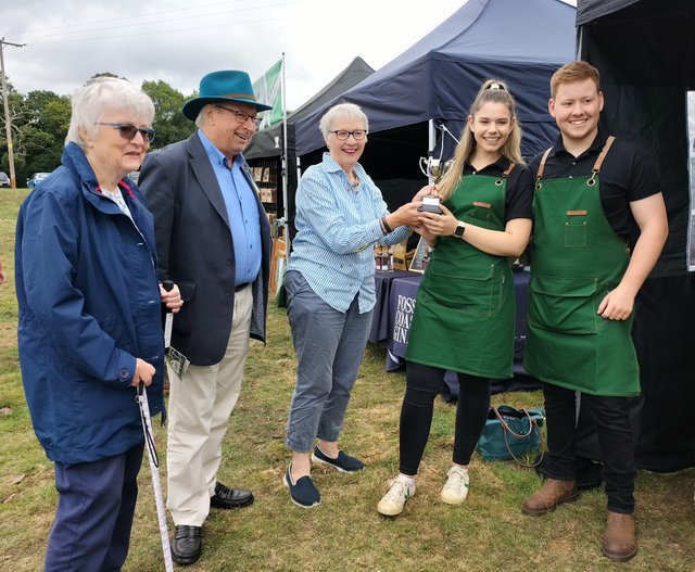 Market Trader of the day winner - Forage and Combe, producers of flavour infused oils, salts and vinegars. Source