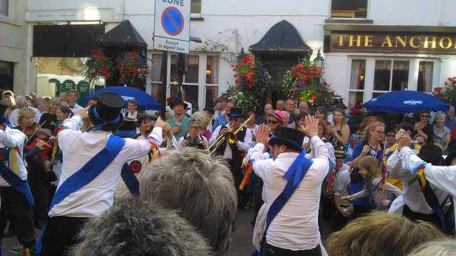 Morris dancing is rife…