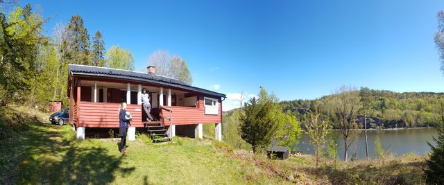 Lakeside cabin