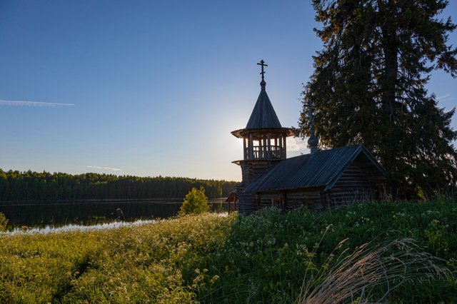 Chapel by the lake