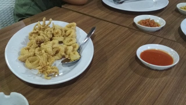 crispy fried squid