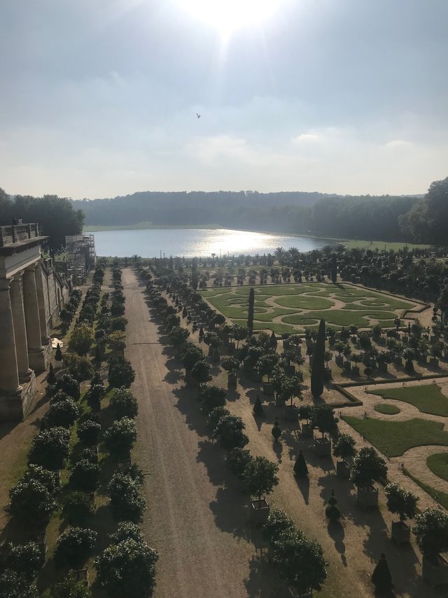 Parterre - aerial view