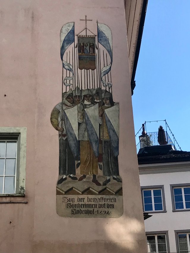 Lindenhof Mural 1292