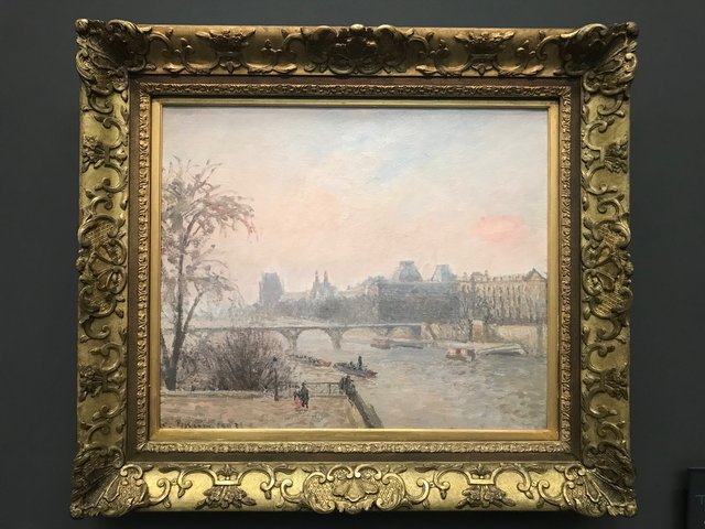 La Seine et le Louvre, Camille Pissarro 1903