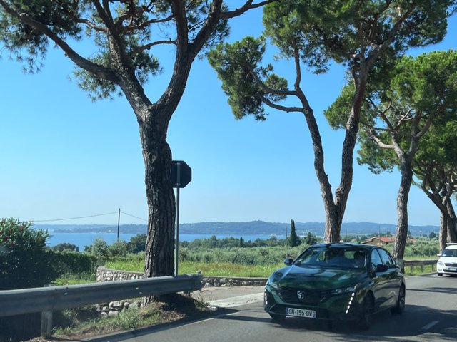 Lake Garda coming from the riva del Garda side