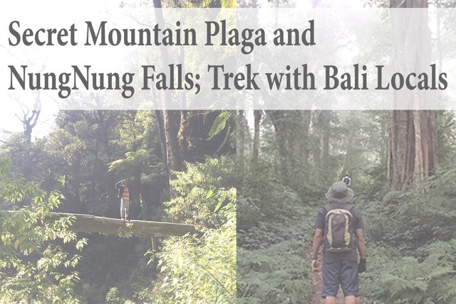 Secret Mountain Plaga and NungNung Falls, Trek with Bali Locals.