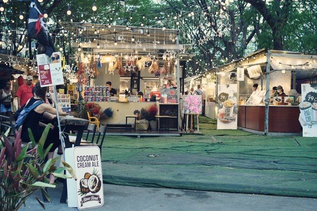 The items that are being sold appear to be to be crafted by artisans rather than the usual cheap souvenirs