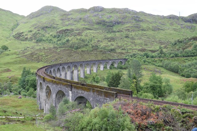 Glenfinnan Viaduct from above