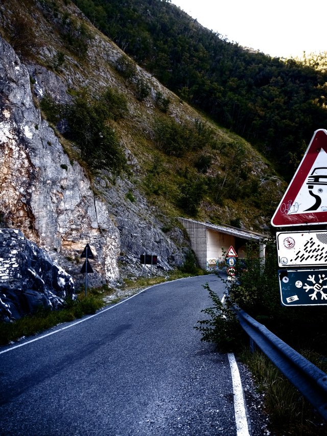 The road from Passo del Vestito