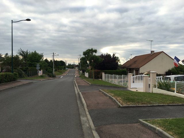 St Brisson - a typical french village