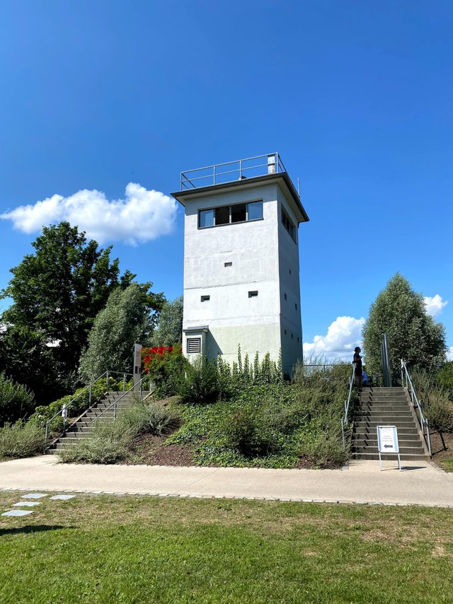 Ex GDR border watchtower