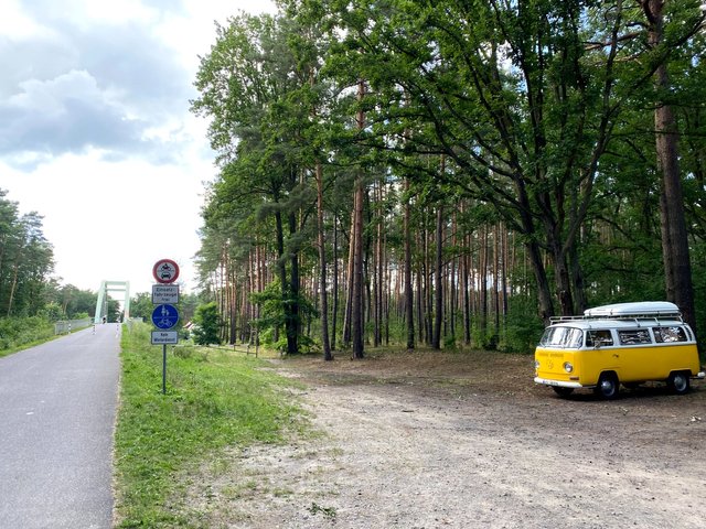 Cool classic VW van