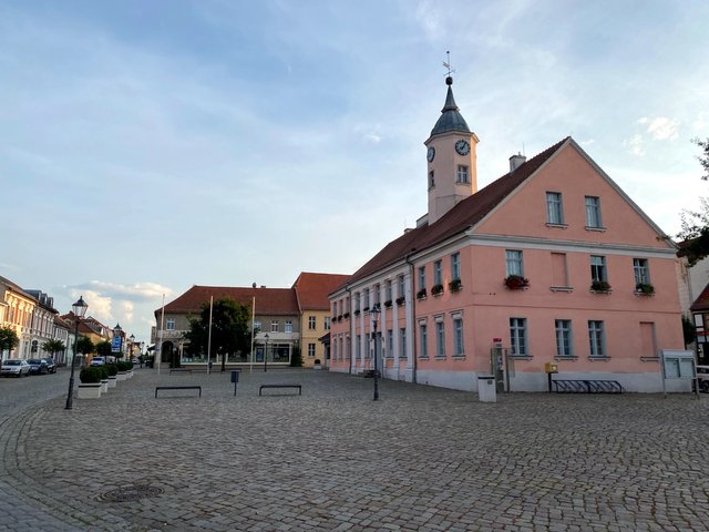 Zehdenick main square