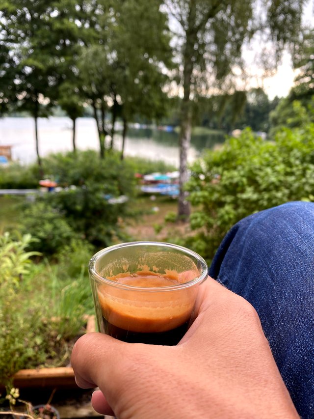 Coffee with a view