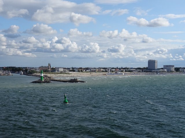 Rostock beach at the Baltic Sea