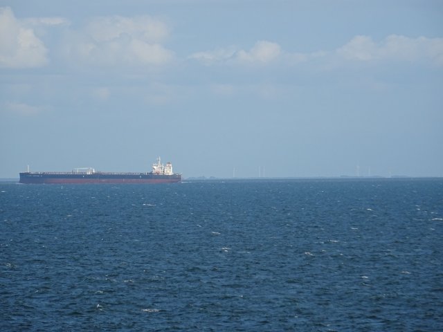 Very busy area of the Baltic Sea with heavy ship traffic