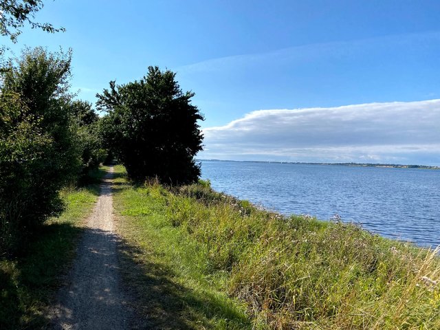 Love ridding so close to the sea