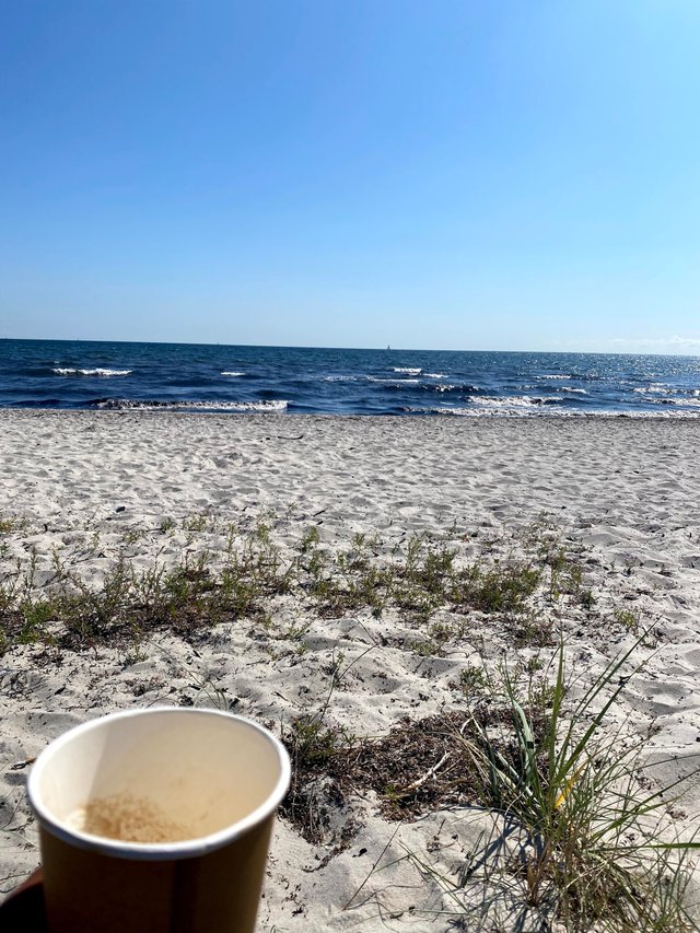 Coffee tastes better on the beach do you agree?