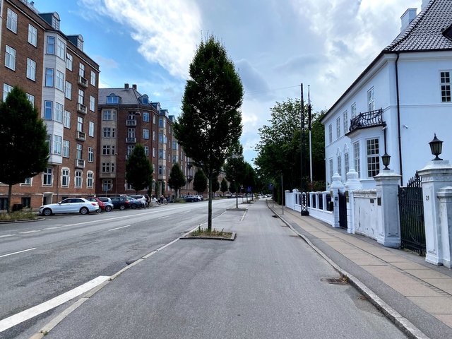 Nice bike lane integration