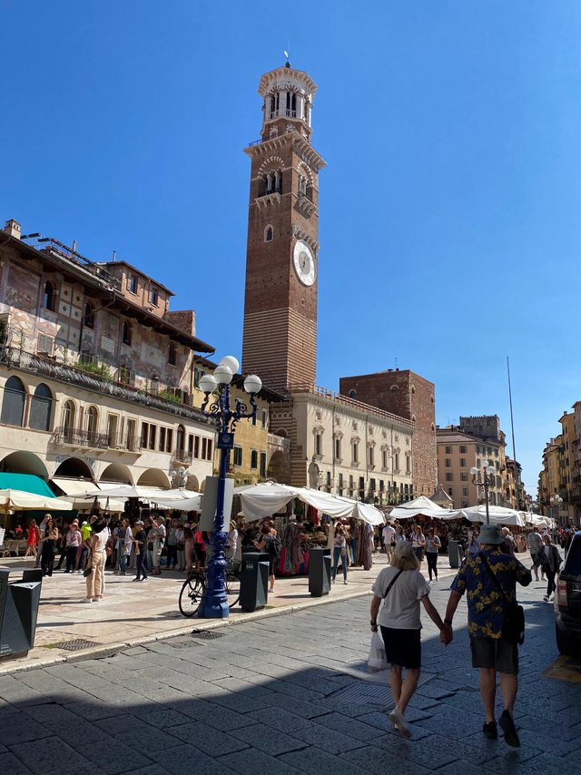 Verona’s tallest Medieval tower built in 1172 offering panoramic views